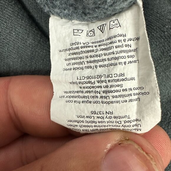 Fruit Of The Loom 2XL Mens Green Crewneck Sweatshirt Long Sleeve - Picture 5 of 5